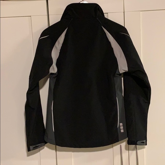 Women's Black/Grey/Sliver Softshell Jacket - Picture 4 of 4